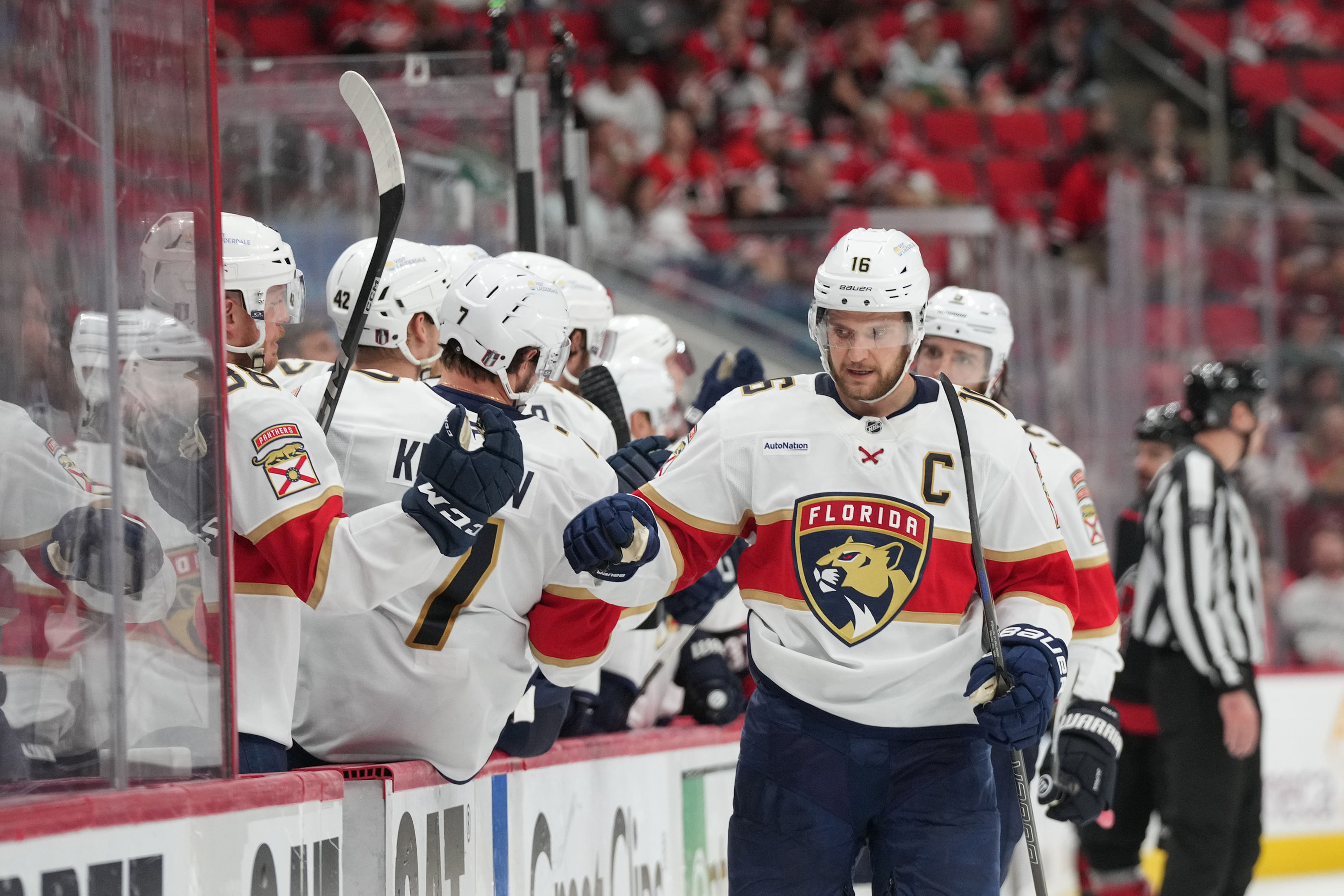 NHL: Stanley Cup Playoffs-Florida Panthers at Carolina Hurricanes - Source: Imagn